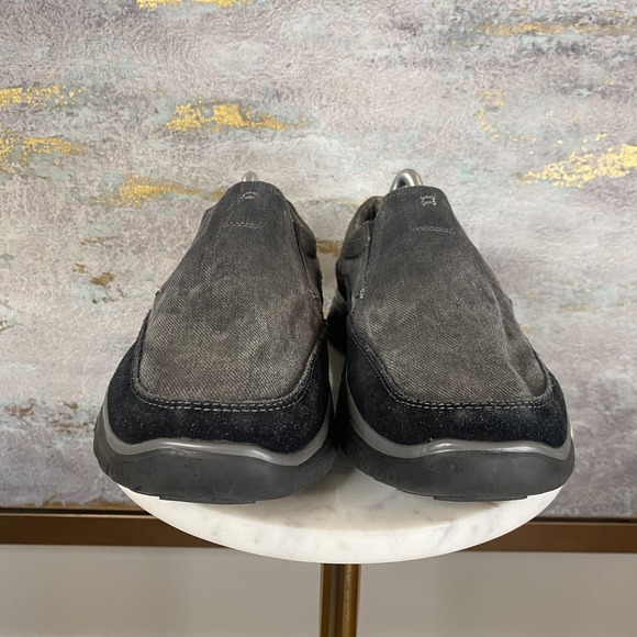 Skechers Relaxed Fit Shoes Mens Size 8.5 Black Memory Foam Slip On SN 64372 - Picture 3 of 11